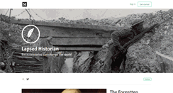 Desktop Screenshot of lapsedhistorian.com